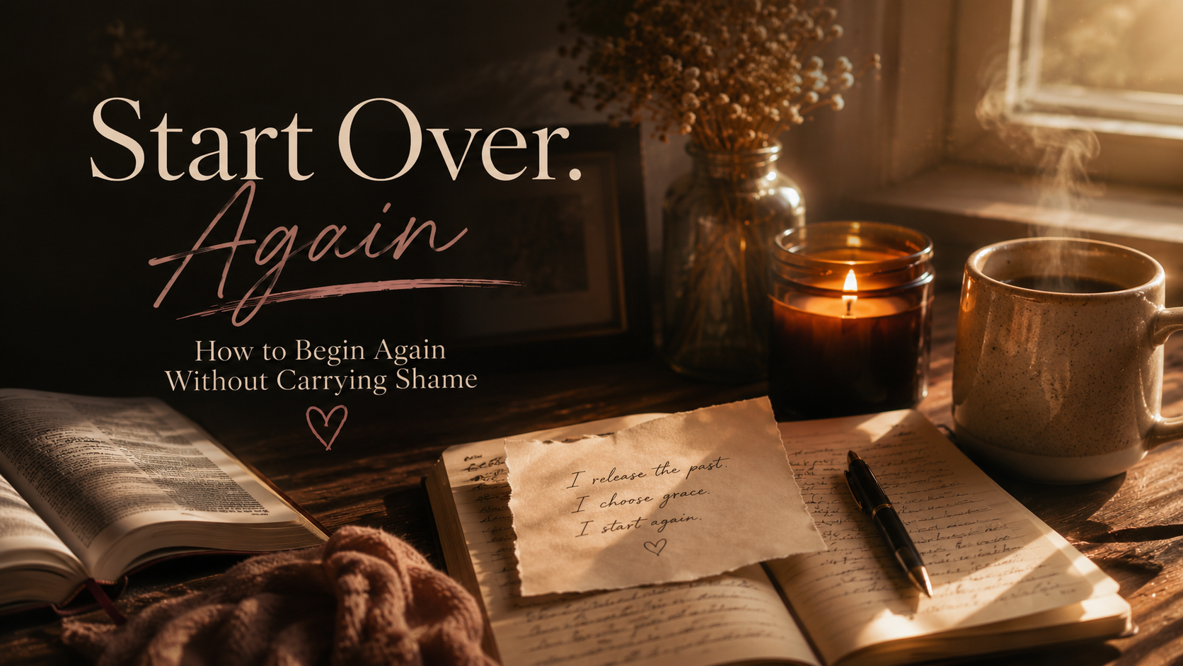Start Over. Again: How to Begin Again Without Carrying Shame